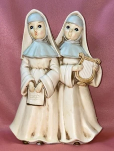 Josef Original singende Nonnen Spieluhr Figur Japan Vintage wie abgebildet funktioniert nicht - Bild 1 von 11