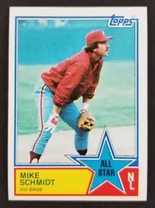 Mike Schmidt 1983 Topps Baseballkarte #399 (NM) - Bild 1 von 2