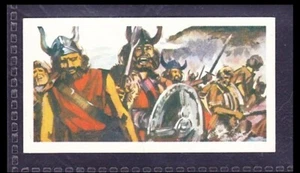 LEIF ERICCSON TENTH CENTURY A.D. - 50 + year old English Trade Card # 3 - Picture 1 of 2
