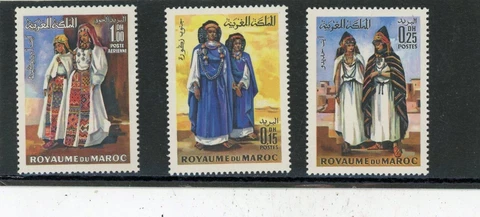 Morocco 1969 Scott# 220-1,C15 Mint NH Cover
