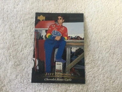 VINTAGE 1995 Upper Deck NASCAR Card #JG1 Jeff Gordon Chevrolet Monte Carlo - Image 1 of 4
