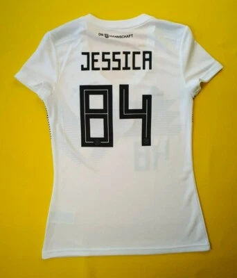 Jessica Germany soccer jersey small 2018 shirt BQ8396 Adidas football ig93 - Image 1 of 4