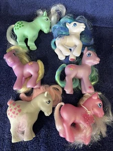 Hasbro Lot of 6 My Little Pony 2002 2007 - Picture 1 of 2