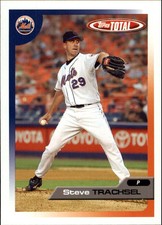2005 Topps Total New York Mets Baseball Card #61 Steve Trachsel