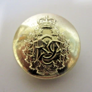 Royal Canadian Dental Corps Button - Picture 1 of 2