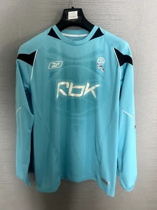 LONG SLEEVE BOLTON WANDERERS 2007/08 REEBOK GOALKEEPER FOOTBALL SHIRT MEDIUM - Picture 1 of 6