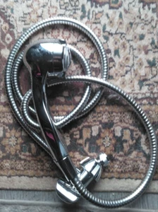 Earth Handheld Showerhead Plastic Chrome with Multiple Settings #A112.18.1 - Picture 1 of 4