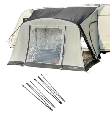 Sunncamp Swift Dash Air 325 SC Inflatable Caravan Porch Awning & Rear Pad Poles - Image 1 of 4