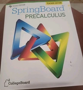 Sprungbrett Precalculus, Lehrerausgabe, Texas Edition, 9781457301339, 1457... - Bild 1 von 3
