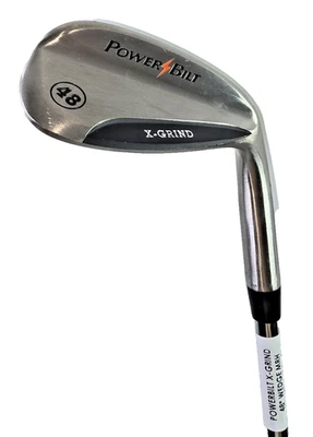 Powerbilt X-Grind Classic Satin Finish Wedge MRH - 48° Loft - Pitching Wedge - Image 1 of 4