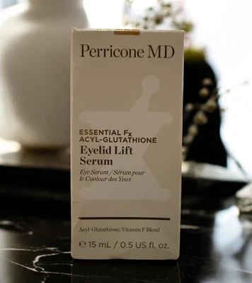 Perricone MD Essential Fx ацилглутатион сыворотка для подтяжки век 0,5 унц / 15 мл новая в коробке - Изображение 1 из 4