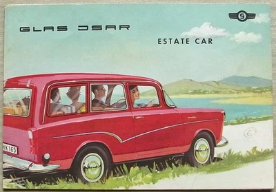 GLAS ISAR ESTATE CAR Sales Brochure Jan 1961 #K1/61 - Image 1 of 4