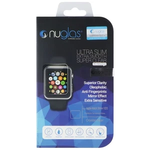 Verre trempé premium Nuglas pour Apple Watch 38 mm 1/2/3 - Transparent - Photo 1 sur 2