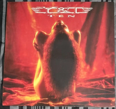 Y&T Ten LP Vinyl LP Europe Import Super Rare Free Shipping  - Image 1 of 4