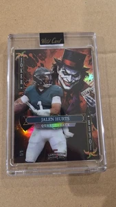 Jalen Hurts 1/1 MOJO Refractor 2025 NSCC Joker’s Wild Card Exclusive Eagles - Picture 1 of 2