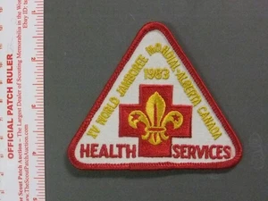 Boy Scout 1983 World Jamboree Servizi Sanitari 9180OO - Foto 1 di 1