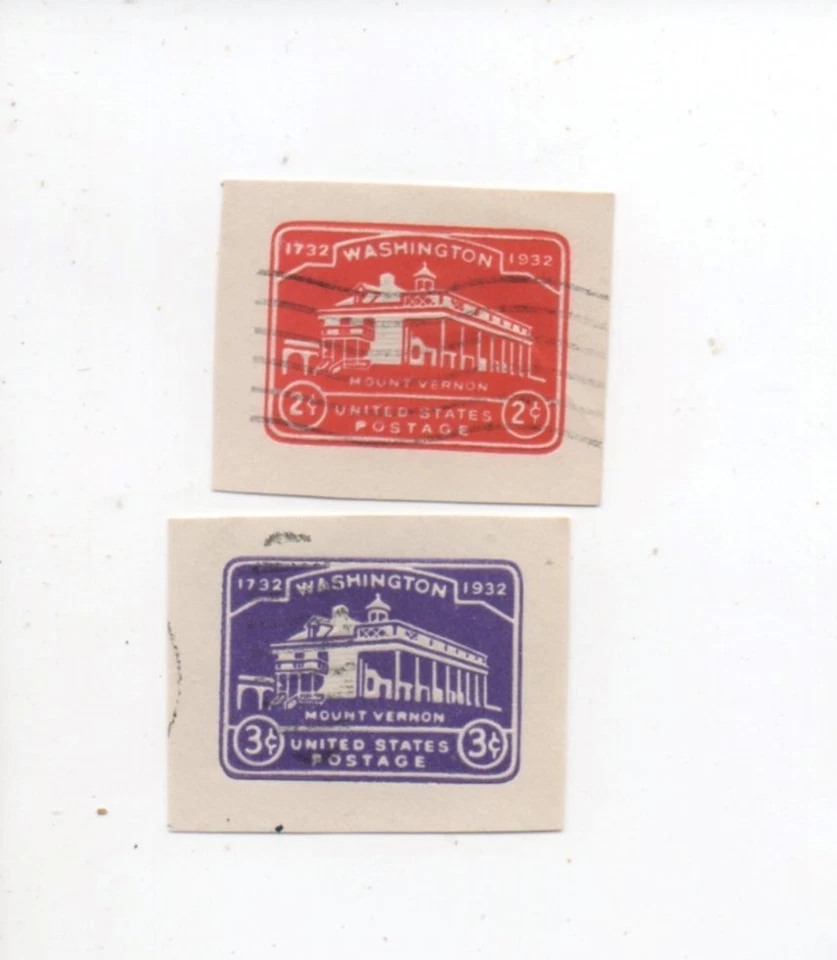 United States used cut square U525 U526 - Image 1 of 1