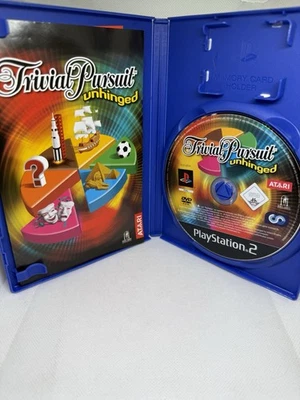 TRIVIAL PURSUIT UNHINGED PlayStation 2 PS2 game with manual  - Image 1 of 3