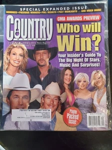 Vintage Country Weekly Magazine OCTOBER 3, 2000 CMA AWARDS PREVIEW - Picture 1 of 1