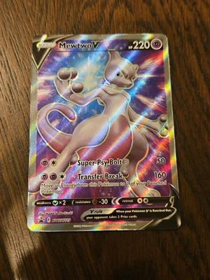 Mewtwo V SWSH229 SWSH: Sword & Shield Promo Cards Holo - Image 1 of 4