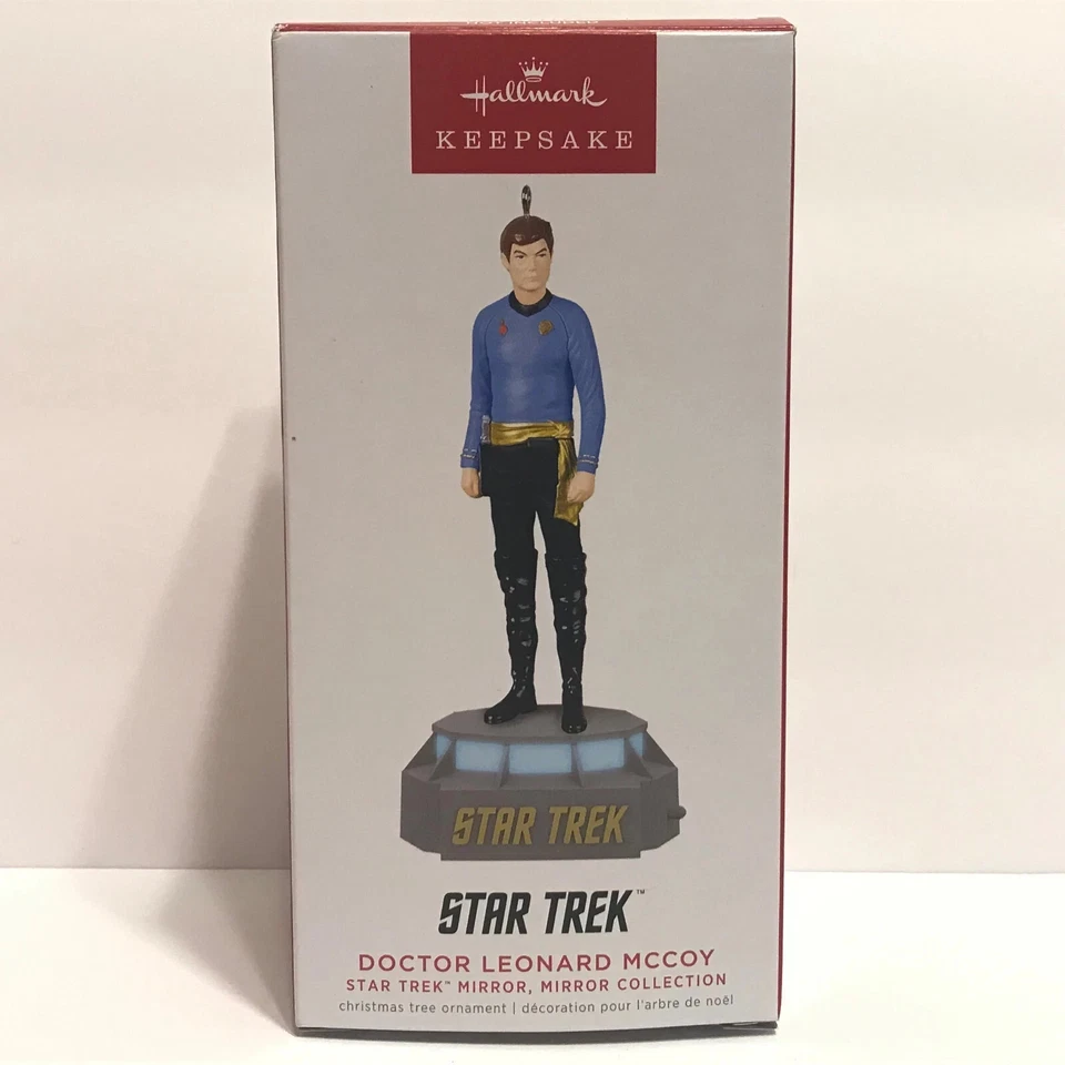 3 Hallmark Star Trek Mirror,  2 chekov and 1 spock - Image 1 of 1