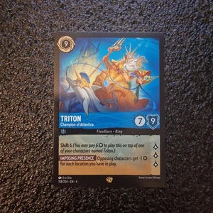 Triton Champion of Atlantica - 158/204 - Legendary - Disney Lorcana - Picture 1 of 2