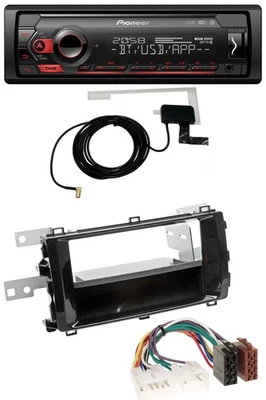 Pioneer DAB USB MP3 Bluetooth Autoradio für Toyota Auris (ab 2013) schwarz - Bild 1 von 4