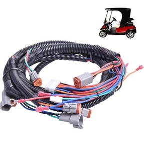 102196601 Golf Cart Control Wiring Harness fit for Club Car DS-Black - Picture 1 of 7