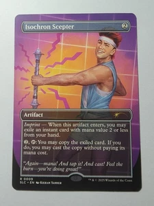 Isochron Scepter, NON-FOIL - Secret Lair Encyclopedia of Magic A-Z MTG NM Card - Picture 1 of 2