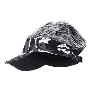 Stylish Baseball Hat Sun Blocking Hat Wig Baseball Hat Funny Party Hat Stylish O - Picture 1 of 10