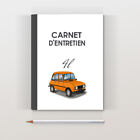 Carnet D'entretien Renault 4L Safari Orange R4
