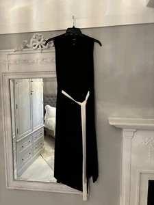 Marella Amazing Black Dress Size 8 -10 - Picture 1 of 8