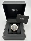 Zegarek męski Hugo Boss Grand Prix czarno-złota tarcza czarna stalowy pasek (HB1513578)