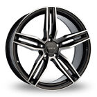 4X MG MG6 2010 to 2022 Alloy Wheels & Tyres - 17" Romac Venom Gloss Black/Pol...