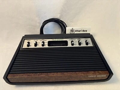 PROBADO Tele-Juegos Atari 2600 Hermosa Consola Sixer Pesada Sunnyvale EE. UU. - Video Foto 1 de 4