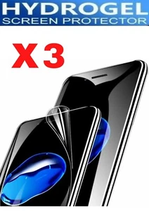 x3 Hydrogel Film Protection écran Apple iPhone 11/Pro/max/SE 2 2020/7/8/Plus/XR - Foto 1 di 11