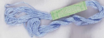 SILK Thread Floss 8.75 yard Skeins Embroidery BLUE #181 Cross Stitch Vintage - Image 1 of 2