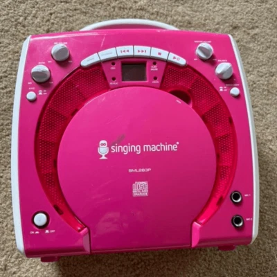 Singing Machine SML283P Portable CD/CDG Karaoke Player *No Mic or AC* - Image 1 of 4
