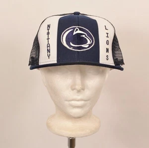 VTG NOS 1980s Penn State Nittany Lions AJD Lucky Stripes Snapback Hat Sz L 80s - Bild 1 von 7