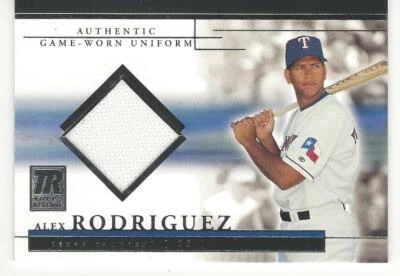 Alex Rodriguez Texas Rangers 2002 Topps Reserve Game Used Jersey Card TRJ-AR - Image 1 of 2