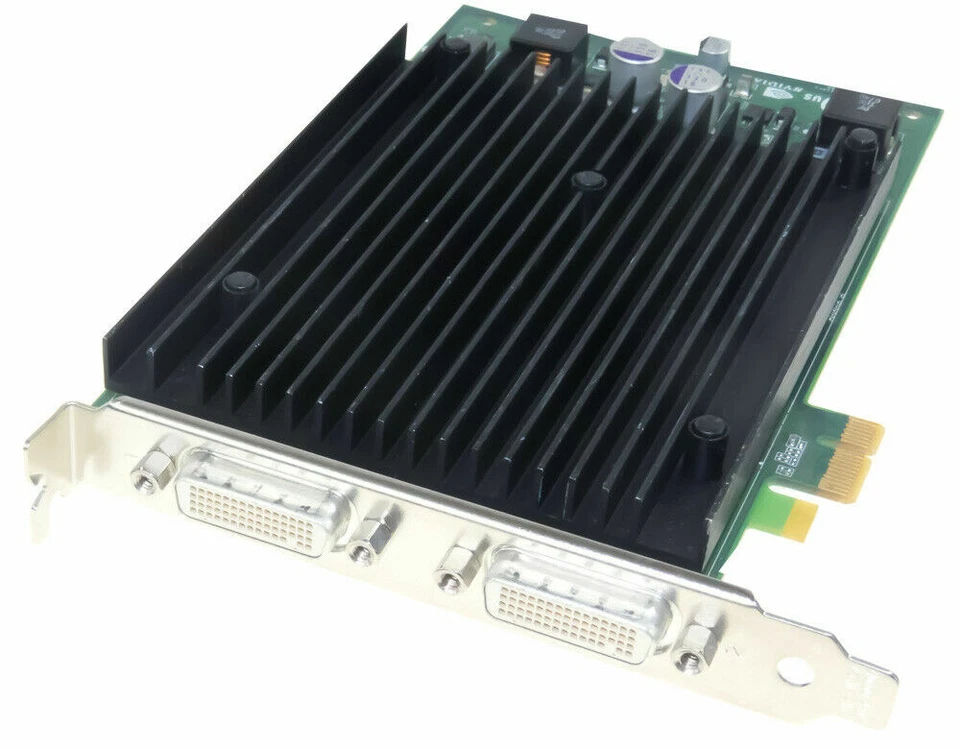 Nvidia Quadro NVS 440 256MB Dual DVS-59 Graphics Card VCQ4440NVS-X1-N PCIe x1 - Image 1 of 1