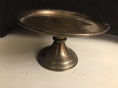 Edzard Silber Metall Wohn Accessoire  Deko Steh Schale Stand Pokal Obstkorb Alt  - Bild 1 von 4