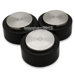 4 piezas Altavoz de acero inoxidable 23 mm Choque Pico Soporte Aislamiento Pies Base Almohadilla - Imagen 1 de 10