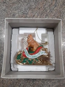 Danbury in zecca ornamento natalizio aiutante di Babbo Natale della Pomerania 2005 il primo annuale - Foto 1 di 8