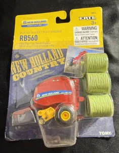 1/64 New Holland Rb 560 Round Baler With Bales ERTL - Picture 1 of 2