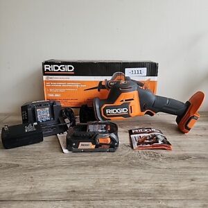 RIDGID 18V SubCompact Brushless One-Handed Reciprocating Saw 2ah And Charger B16