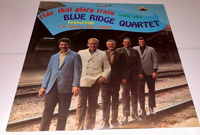 Blue Ridge Quartet Ride That Glory Train Southern Gospel Music Record Lp 22B Foto 1 de 4