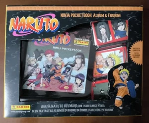 Naruto Ninja Pocketbook Album With Stickers Panini 2007 Sealed Box - Picture 1 of 3
