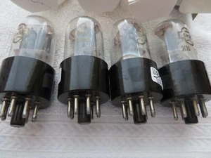 Radio vacuum tubes Four 6SL7/67H9C Russian Test ov er new. - Picture 1 of 2