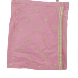 Scorta lumaca vintage Lilly Pulitzer taglia 8 rosa verde etichetta bianca ricamata - Foto 1 di 5
